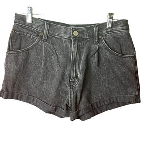 Abercrombie & Fitch Annie High Rise Women’s Denim Shorts Black Size 28/6
